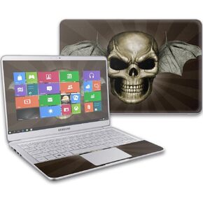 MightySkins Skin Compatible with Samsung Notebook 9 13" (2017) wrap Cover Sticker Skins Skeletor