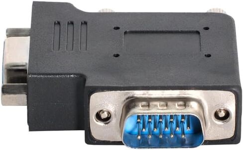 NFHK 270 Degree Right Angled VGA SVGA 15pin Male to Female Extension Adapter in Saudi Arabia