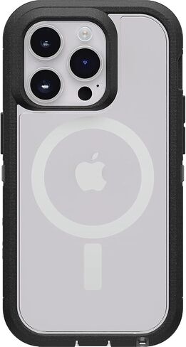 سلسلة OtterBox Defender XT لهاتف iPhone 14 Pro (فقط) عبوة غير مخصصة للبيع بالتجزئة - كريستال أسود in Saudi Arabia
