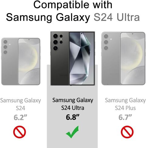 X-level for Samsung Galaxy S24 Ultra Case Slim Fit Ultra-Thin Super Soft TPU [Guardian Series] S24 Ultra Phone Back Cover Light Protective Matte Finish Coating Shockproof Case for Men Woman -Black in Saudi Arabia