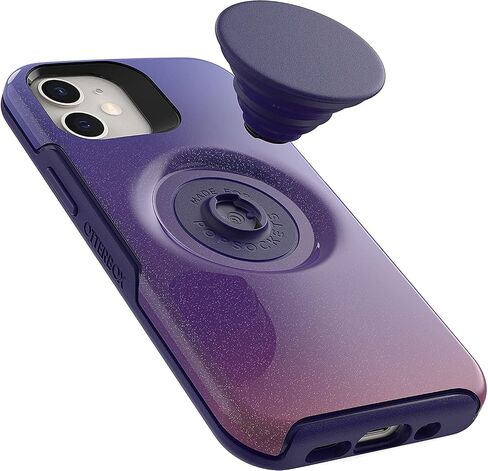 OtterBox OTTER + POP SYMMETRY SERIES حافظة لهاتف iPhone 12 Mini - بنفسجي داكن in Saudi Arabia