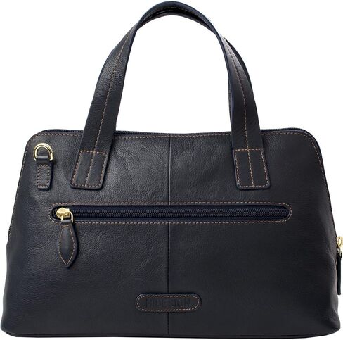 Hidesign Cerys Medium Leather Satchel Crossbody with Detachable Shoulder Strap in Kuwait