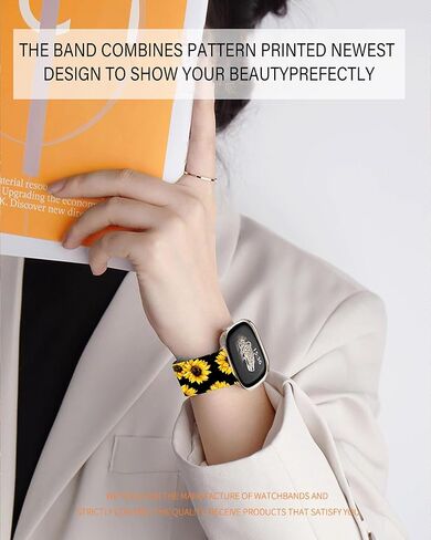 ANDRIU Compatible with Versa 4/Versa 3/Sense/Sense 2 Band for Women Girl, Cute Fadeless Replacement Sport Band Strap for Versa 4/Versa 3 Smartwatch in Kuwait