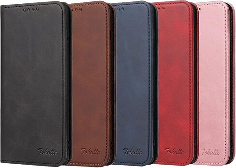 iPhone 7 iPhone 8 iPhone SE 2020 iPhone SE 2022 Case, Premium Wallet Case with Card Holder Kickstand Built-in Magnetic Closure Flip Folio Phone Cover for iPhone 7/8/SE - Coffee Brown in Saudi Arabia