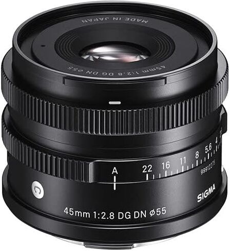 Sigma 45mm f/2.8 DG DN Contemporary Lens for Sony E (360965) Bundle: 64 GB Memory Card, Card Reader, Backpack, Lens Hood, 3-Piece Filter Kit, Lens Pouch, Full Cleaning Kit, Lens Caps, and More in Saudi Arabia