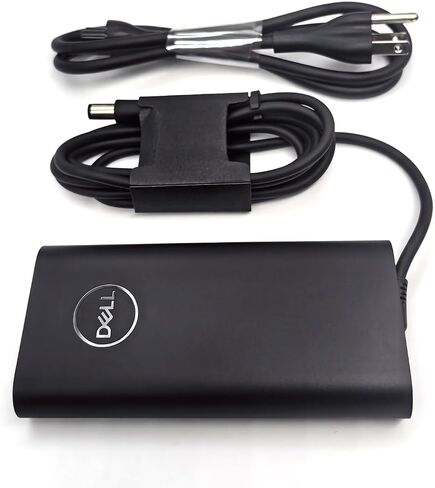 Dell 180W Barrel 7.4mm GAN Laptop Charger, Precision 7680 7670 7770 7780 AC Adapter, Black, HA180PM210 in Saudi Arabia
