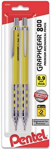 Pentel GraphGear800 Automatic Drafting Pencil (0.7mm) 2pk (PG807BP2) in Saudi Arabia