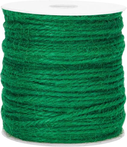 KINGLAKE Jute Twine String 3mm Black Twine Heavy Duty Twine String 328 Feet Long String for Crafts, Gift Wrapping, Packing, Home Decor and Halloween Decoration in Saudi Arabia