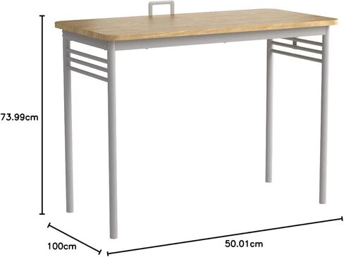 مكتب بإطار معدني من Zinus Connie باللون الكريمي in Kuwait
