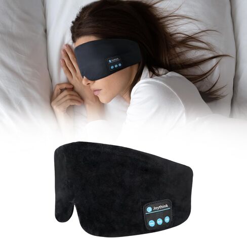 Sleep Headphones Bluetooth Sleep Mask Adjustable Wireless Earbuds Cotton Eye Mask for Sleeping/Travel/Airplane/Meditation/Night Shift,Side Sleeper Sleeping Mask (Grey 01) in Saudi Arabia