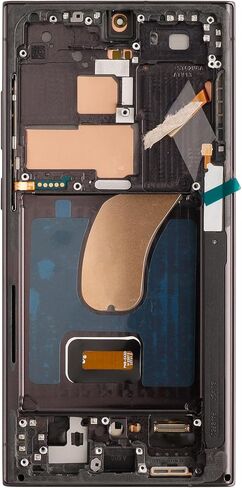[يدعم بصمات الأصابع] بديل مجموعة محول رقمي لشاشة اللمس OLED الجديدة من Duotipa لهاتف Galaxy S23 Ultra SM-S918U SM-S918U1 SM-S918B SM-S918W SM-S918E مع مجموعة أدوات الإصلاح الفنية - أسود. in Saudi Arabia
