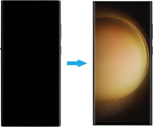 [يدعم بصمات الأصابع] بديل مجموعة محول رقمي لشاشة اللمس OLED الجديدة من Duotipa لهاتف Galaxy S23 Ultra SM-S918U SM-S918U1 SM-S918B SM-S918W SM-S918E مع مجموعة أدوات الإصلاح الفنية - أسود. in Saudi Arabia