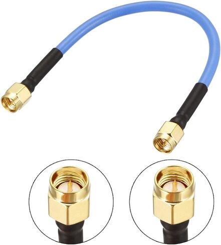 uxcell SMA Male to SMA Male RG402 Coax Cable 0.1M/0.33Ft 2pcs in Saudi Arabia