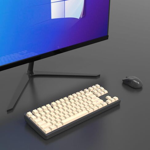 PBT Keycaps, Mechanical Keyboard Keycaps 60 Percent Purple 106 Keycap Set Custom Keycap Set, Shine Through Keycaps OEM Profile, Universal Compatiability for 100%, 75%, 65%, 60% Keyboard - Purple in Saudi Arabia