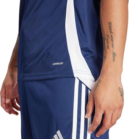 adidas Men's Tiro 24 Jersey, Black/White in Saudi Arabia