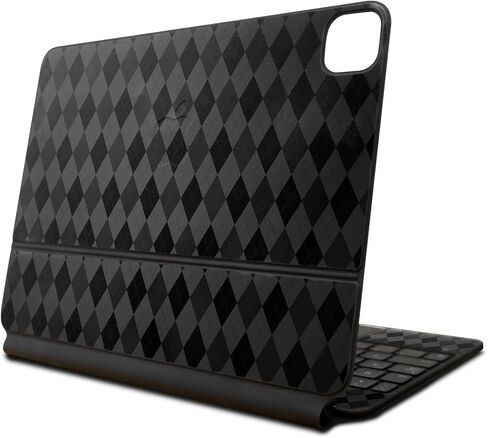 غلاف من ألياف الكربون متوافق مع لوحة مفاتيح Apple Magic Keyboard لجهاز iPad Air 11 بوصة (M2) 2024 - تنين أحمر - غطاء لاصق واقٍ من الفينيل 3M ممتاز - سهل الاستخدام | صُنع في الولايات المتحدة الأمريكية بواسطة MightySkins in Saudi Arabia