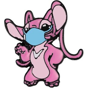 Ohana Anime Stitch Enamel Pins - Ohana Means Family Stitch Lapel Pins for Women Men Girls Boys Brooch Backpack Cosplay Jewelry Accessories Gifts Halloween Christams