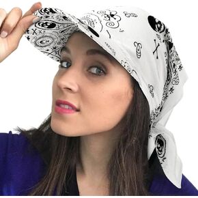 قبعة DOCILA مطبوعة عصرية للنساء الرجال تبريد الرياضة الشمس قناع عمامة قبعة في الهواء الطلق رئيس وشاح قبعة in Kuwait