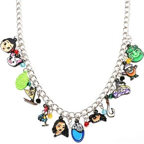 Moan Charm Necklace Metal Original Design Quality Necklace for Boys Girls and Women