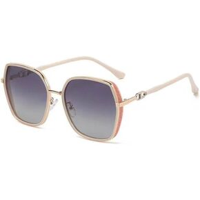 Sunglasses for Women, YOIGE Women's Retro Round Metal Frame UV Protection Sunglasses, Cat Eye Sunglasses for Women, 53mm