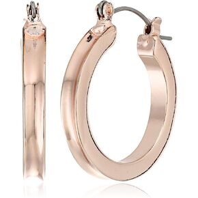 GUESS "Basic" Gold Wide Band Mini Hoop Earrings