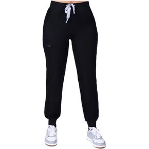 Yiyus Uniforms- Women's Joggers Yoga Pants Lightweight Athletic Tapered Causal Lounge Pants for Workout, Running