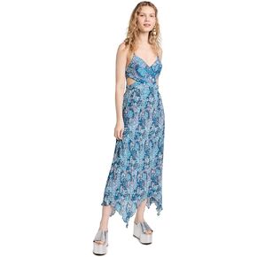 Ramy Brook Women's Printed Moor Cutout Maxi Dress