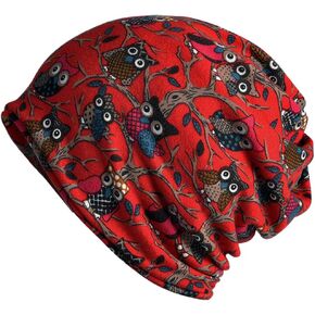 قبعة Kangqifen النسائية متعددة الوظائف بنمط البومة المترهلة من القطن برقبة مرنة in Kuwait