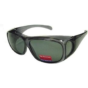 Polarized Fit Over Wear Over Wrap Around Reading Glasses Sunglasses Men and Women Large