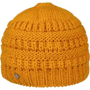 Lierys Knit Alpaca Beanie with Ponytail Hole Women - Made in Germany