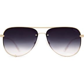 Rimless Aviator Sunglasses For Women with Metal Frame - (Change)