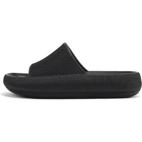 Soda “MARSHMALLOW" ~ Women Feather Recovery Slide Open Toe Lightweight Comfort Cushion Sandal
