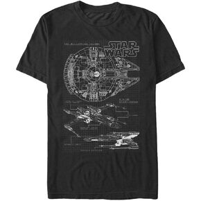 STAR WARS Sceme Men's Tops Short Sleeve Tee Shirt
