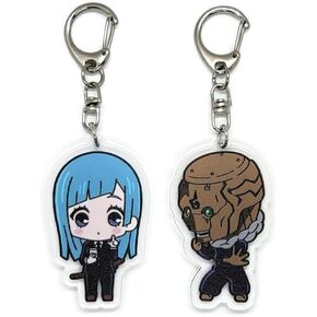 Inc. - Set of 2 Jujutsu Kaisen Acrylic Keychain Mechamaru, Miwa Kasumi v1