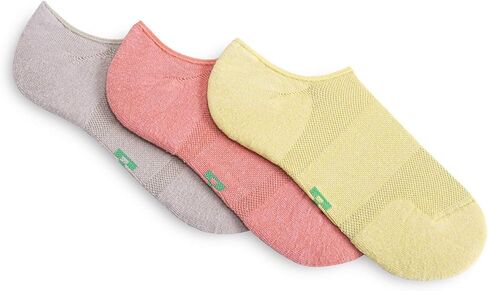 HUE Women's Eco Sport Cushion No Show 3 Pair Pack in Saudi Arabia