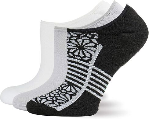 HUE Women's Eco Sport Cushion No Show 3 Pair Pack in Saudi Arabia