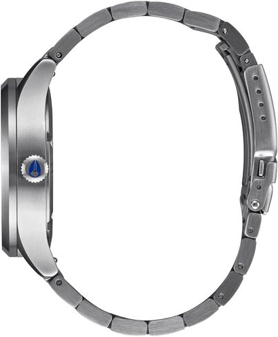 NIXON Sentry Solar A1346-100m Water Resistant Stainless Steel Solar Powered Analog Watch (40 mm Watch Face, 20-18 mm Custom Tapered Stainless Steel Band) in Saudi Arabia