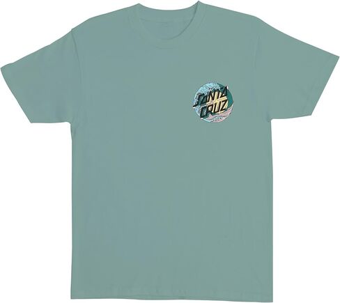 SANTA CRUZ Men's Short Sleeve T-Shirt Tsunami Dot Skate Shirt in Saudi Arabia