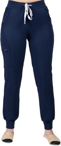 Yiyus Uniforms- Women's Joggers Yoga Pants Lightweight Athletic Tapered Causal Lounge Pants for Workout, Running in Saudi Arabia