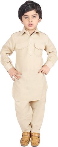 بيجامة كورتا ملابس هندية تقليدية للأولاد من SG YUVRAJ Kids in Kuwait