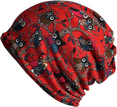 قبعة Kangqifen النسائية متعددة الوظائف بنمط البومة المترهلة من القطن برقبة مرنة in Kuwait