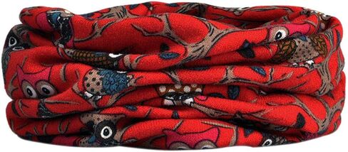 قبعة Kangqifen النسائية متعددة الوظائف بنمط البومة المترهلة من القطن برقبة مرنة in Kuwait