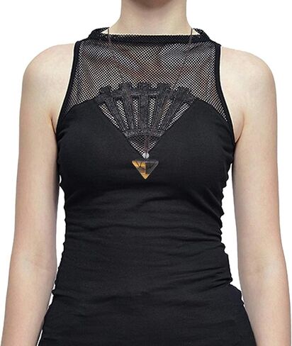 قلادة هرم كريستال للنساء والرجال مع حبل نايلون قابل للتعديل، بندول قلادة من حجر الشفاء من أجل موازنة شقرا التأمل والعرافة in Kuwait