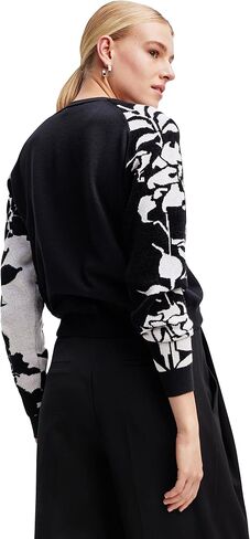 Desigual Women's Combination Floral Pullover in Saudi Arabia