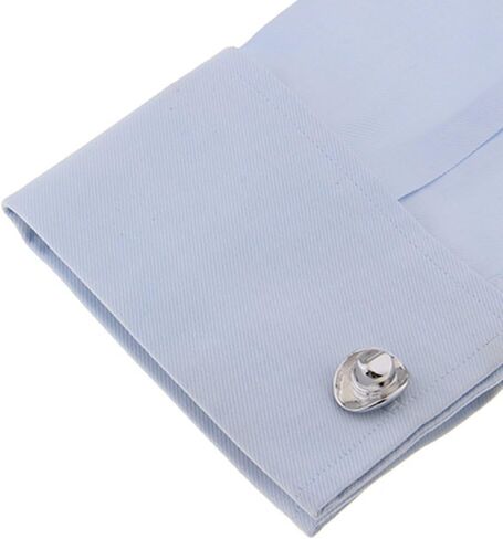 Cowboy Hat Stetson 10 Ten Gallon Pair Cufflinks in Saudi Arabia