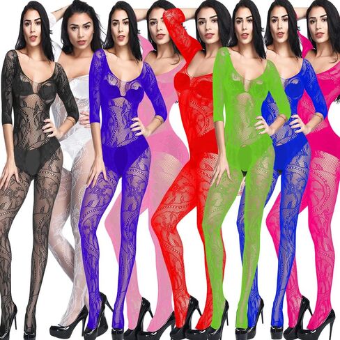 المرأة مثير Bodystocking حزام داخلية الفخذ الملابس الداخلية شبكة صيد السمك in Kuwait