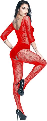 المرأة مثير Bodystocking حزام داخلية الفخذ الملابس الداخلية شبكة صيد السمك in Kuwait