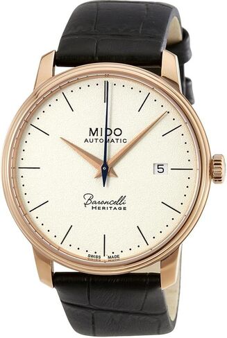 ميدو ساعة انالوج اوتوماتيكية للرجال بسوار جلدي M0274073626000 in Kuwait