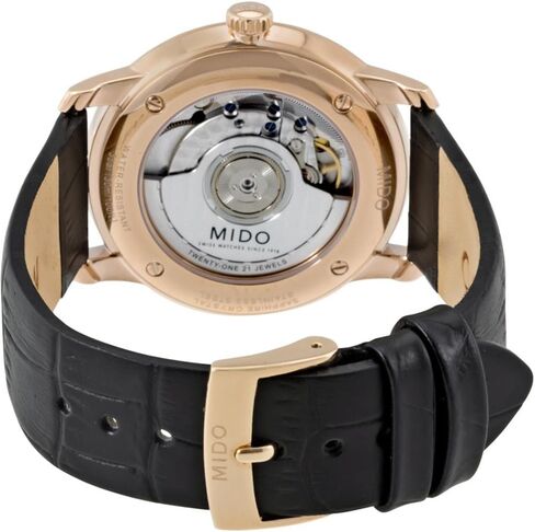 ميدو ساعة انالوج اوتوماتيكية للرجال بسوار جلدي M0274073626000 in Kuwait