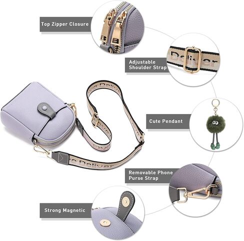 Small Crossbody Bags for Women Cross Body Bag Purses Mini Cell Phone Wallet Shoulder Handbags in Kuwait